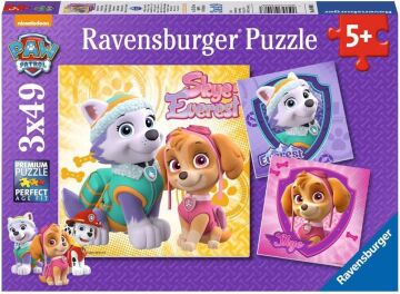 Ravensburger 3 X 49 Parça Puzzle P Parçaskye (80083)