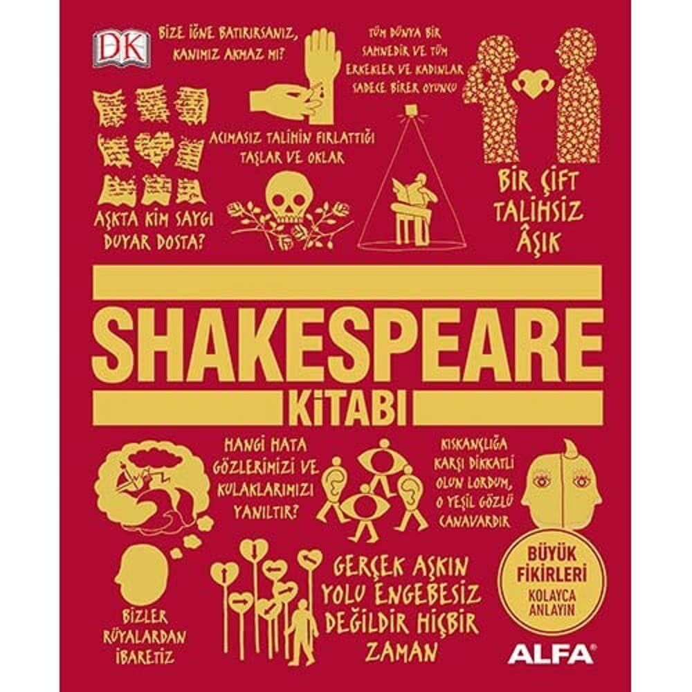 Shakespeare Kitabı (Ciltli): Büyük Fikirleri Kolayca Anlayın