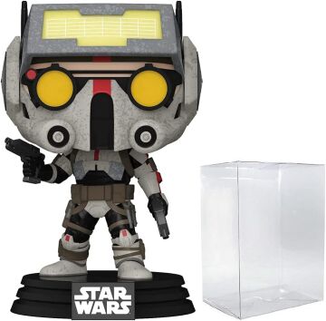POP Star Wars: Bad Batch - Tech Funko Pop! Vinil Figür (Uyumlu Pop Box Koruyucu Kılıfla Bağlanmıştır), Bad Toplu Teknoloji, Çok Renkli, 9,5 cm