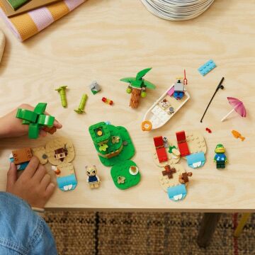 LEGO® Animal Crossing™ Kapp'n Ada Tekne Turunda 77048-6 Yaş ve Üzeri Çocuklar için Yaratıcı Oyuncak Yapım Seti (233 Parça)
