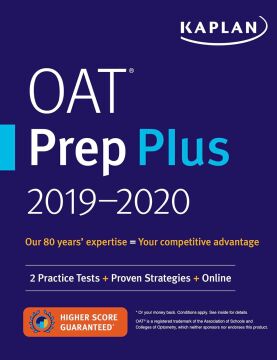 OAT Prep Plus 2019-2020: 2 Practice Tests + Proven Strategies + Online