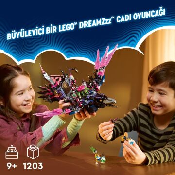 LEGO DREAMZzz Never Cadısı’nın Gece Yarısı Kuzgunu 71478 – 9 Yaş ve Üzeri İçin Fantastik Yaratık Figürleri İçeren Yaratıcı Oyuncak Yapım Seti (1203 Parça)