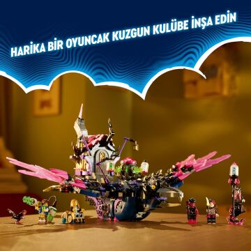 LEGO DREAMZzz Never Cadısı’nın Gece Yarısı Kuzgunu 71478 – 9 Yaş ve Üzeri İçin Fantastik Yaratık Figürleri İçeren Yaratıcı Oyuncak Yapım Seti (1203 Parça)