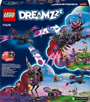 LEGO DREAMZzz Never Cadısı’nın Gece Yarısı Kuzgunu 71478 – 9 Yaş ve Üzeri İçin Fantastik Yaratık Figürleri İçeren Yaratıcı Oyuncak Yapım Seti (1203 Parça)