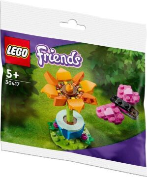 LEGO Friends Bahçe Çiçeği ve Kelebek Şeffaf Torba Seti 30417 (Torbalı)