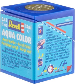 Revell - Su Bazlı Maket Boyası Grimsi Yeşil 18 Ml (36362)
