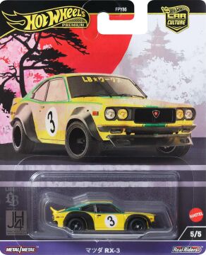 Hot Wheels Car Culture Premium Arabalar Japan Historics 4 HRV84 Mazda RX-3