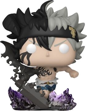 Funko Pop! Animasyon: Black Clover - Black Asta (Glow in the Dark) Figür (Eğlence Dünyası Özel)