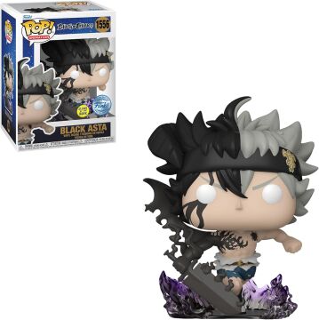 Funko Pop! Animasyon: Black Clover - Black Asta (Glow in the Dark) Figür (Eğlence Dünyası Özel)