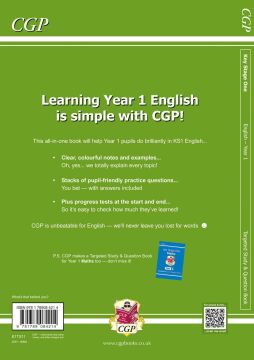 KS1 English Year 1 Targeted Study & Question Book