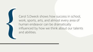 Mindset: The New Psychology of Success