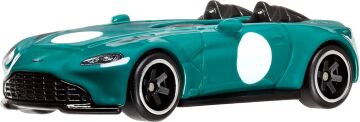 Hot Wheels Premium Araba Kültürü Devre Efsaneleri Oyuncak Araç, 1:64 Ölçekli Die-Cast Aston Martin V12 Speedster Koleksiyonerler için