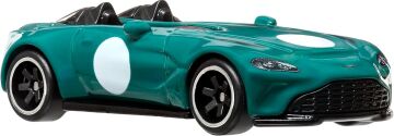 Hot Wheels Premium Araba Kültürü Devre Efsaneleri Oyuncak Araç, 1:64 Ölçekli Die-Cast Aston Martin V12 Speedster Koleksiyonerler için