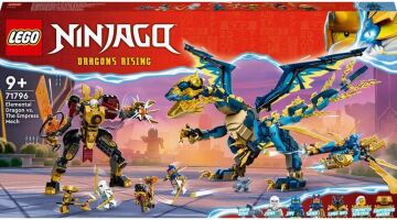 LEGO NINJAGO Element Ejderhası İmparatoriçe Robotuna Karşı 71796
