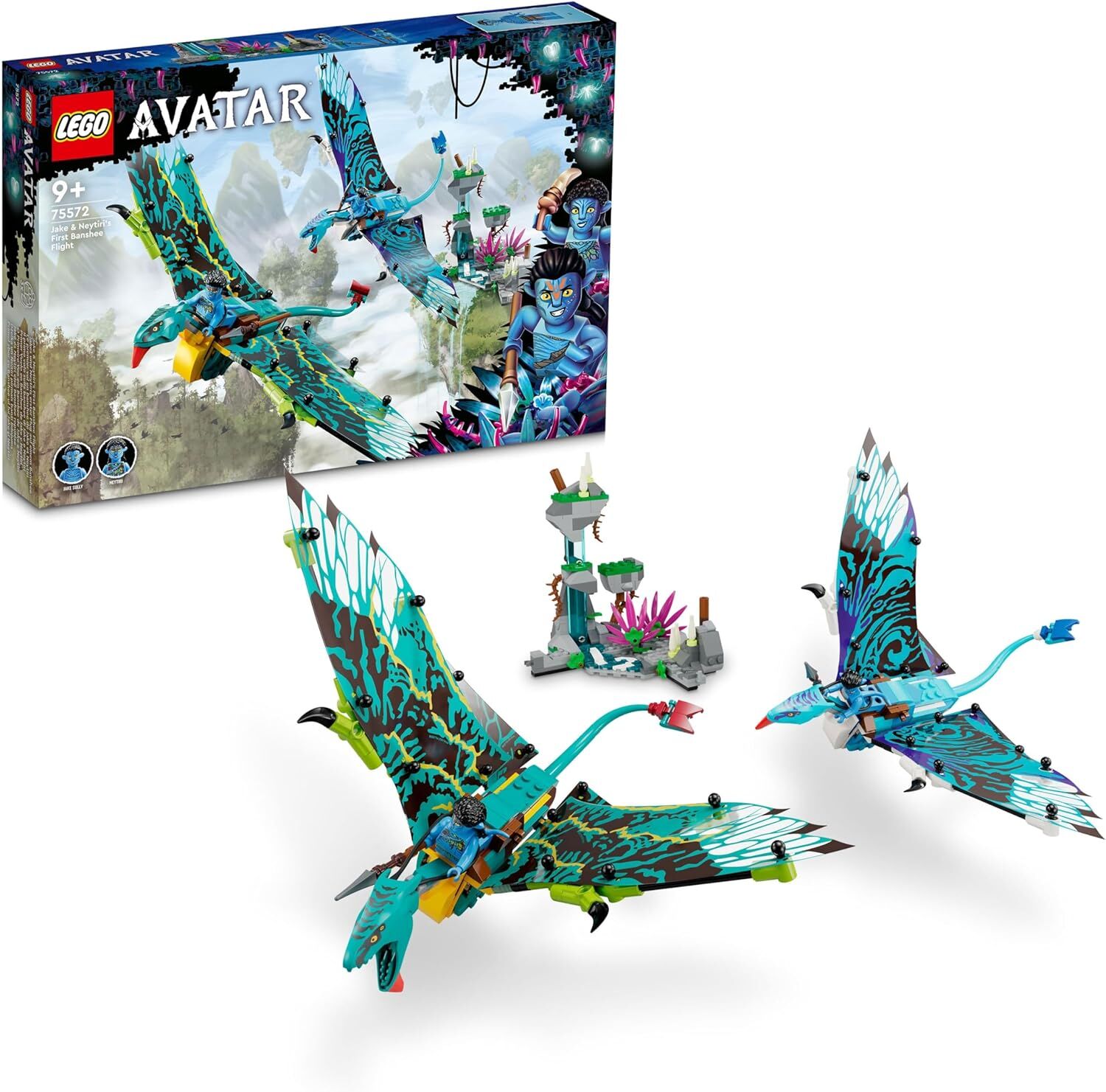 LEGO® Avatar Jake ve Neytiri’nin İlk Banshee Uçuşu 75572 Oyuncak Yapım Seti (572 Parça)