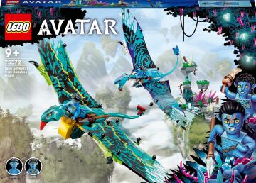 LEGO® Avatar Jake ve Neytiri’nin İlk Banshee Uçuşu 75572 Oyuncak Yapım Seti (572 Parça)