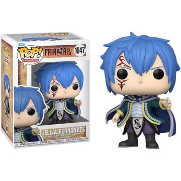 POP Fairy Tail - Jellal Fernandes Funko Vinil Figür (Uyumlu Kutu Koruyucu Kılıf ile Paketlenmiştir), Çok Renkli, 9,5 cm