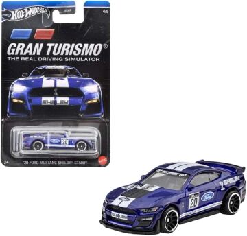 Hot Wheels Film Arabaları Özel Seri GDG83-HWR61-HRV66 04/05 Gran Turismo 2020 Ford Mustang Shelby GT500