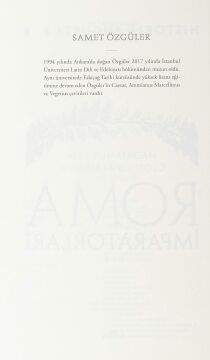 Roma İmparatorları 1. Cilt: Hadrianus’tan Clodius Albinus’a