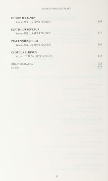 Roma İmparatorları 1. Cilt: Hadrianus’tan Clodius Albinus’a