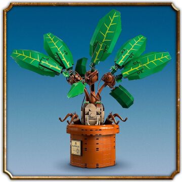 LEGO Harry Potter Adamotu 76433-10 Yaş ve Üzeri Çocuklar için Koleksiyonluk Saksılı Adamotu Oyuncak Figürü Yapım Seti (579 Parça)