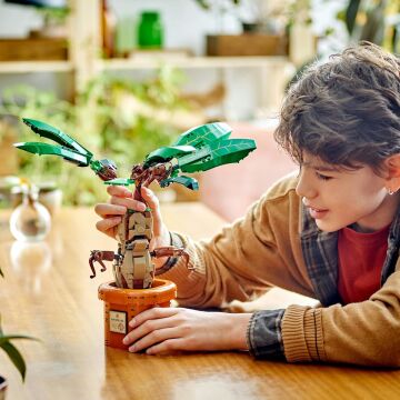 LEGO Harry Potter Adamotu 76433-10 Yaş ve Üzeri Çocuklar için Koleksiyonluk Saksılı Adamotu Oyuncak Figürü Yapım Seti (579 Parça)
