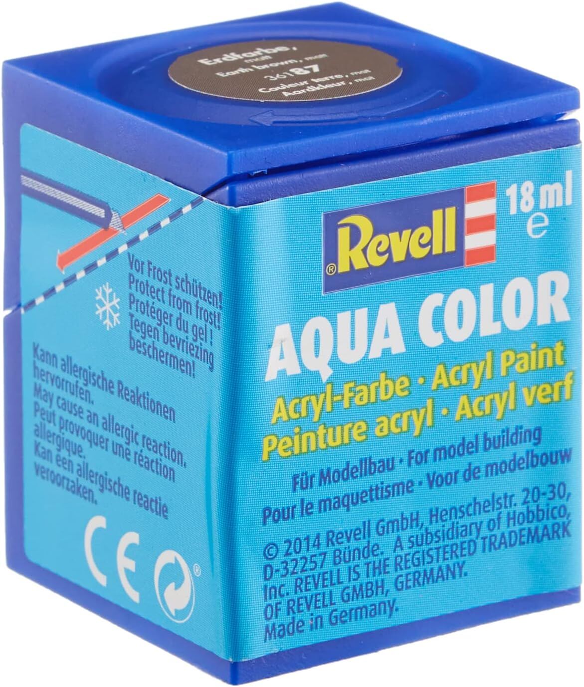 Revell - Su Bazlı Maket Boyası Toprak Kahvesi Mat 18 Ml (36187)