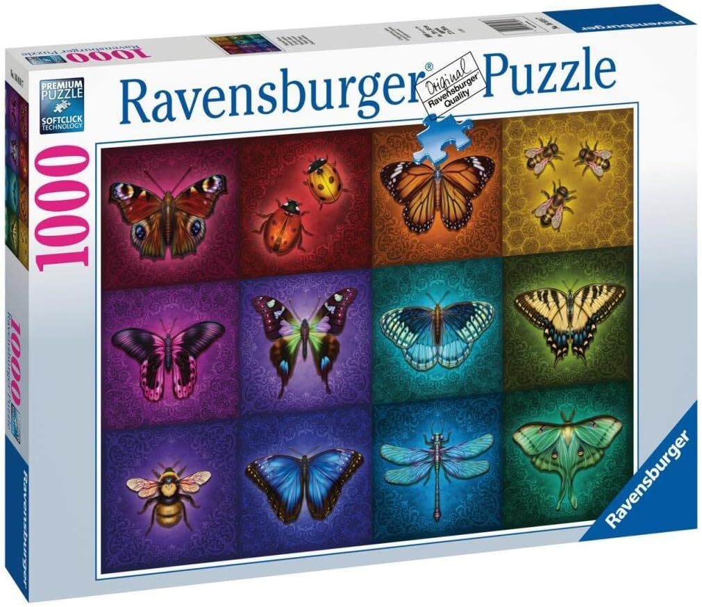 Ravensburger 168187 Kanatlılar Yetişkin Puzzle, 1000 Parça