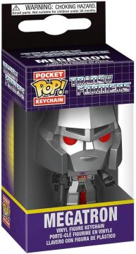 Funko 52156 POP Anahtarlık: Transformers Megatron Collectible Oyuncak, Çok Renkli