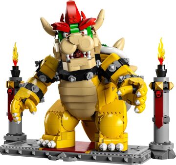 LEGO® Super Mario™ Mighty Bowser™ 71411 - Yetişkin Hayranlar için Koleksiyonluk Yapım Seti (2807 Parça)