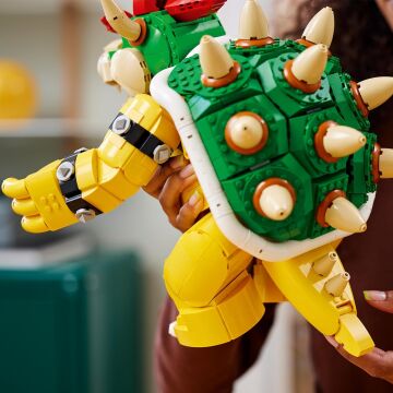 LEGO® Super Mario™ Mighty Bowser™ 71411 - Yetişkin Hayranlar için Koleksiyonluk Yapım Seti (2807 Parça)