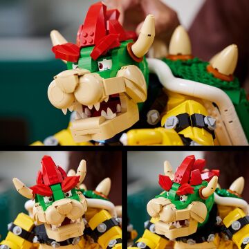 LEGO® Super Mario™ Mighty Bowser™ 71411 - Yetişkin Hayranlar için Koleksiyonluk Yapım Seti (2807 Parça)