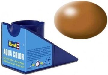 Revell - Su Bazlı Maket Boyası Ahşap Kahverengi İpek 18 Ml (36382)