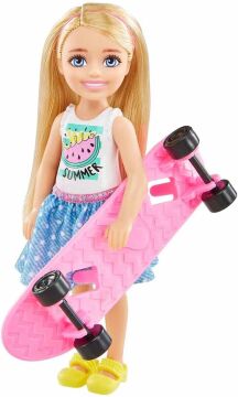 Barbie Mattel - Holiday Fun bebek, bisiklet ve aksesuarlar (GXF32)