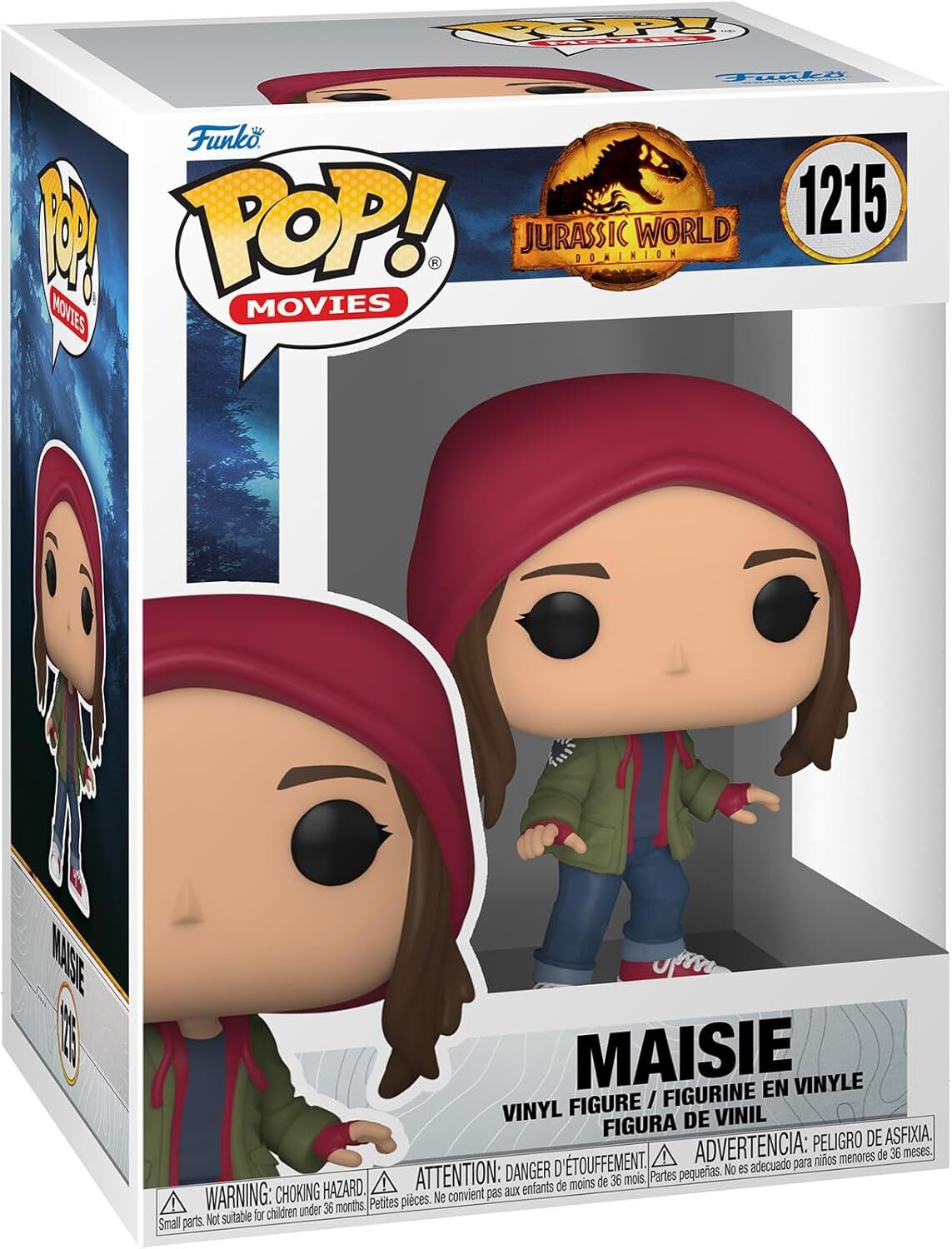 Funko Pop! Filmler: JW3 - Maisie Lockwood - Jurassic World 3 - Vinil Koleksiyon Figürü - Hediye Fikri - Resmi Ticari Ürünler - Çocuklar ve Yetişkinler için Oyuncak - Film Hayranları - Koleksiyoncular