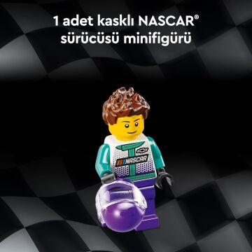 LEGO Speed Champions NASCAR Next Gen Chevrolet Camaro ZL1 76935 – 9 Yaş ve Üzeri Çocuklar için Oyuncak Yarış Arabası Yapım Seti (328 Parça)