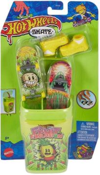 Hot Wheels Skate 2'li Parmak Kaykay ve Kutu Seti HTP10 - Fruit Explosion