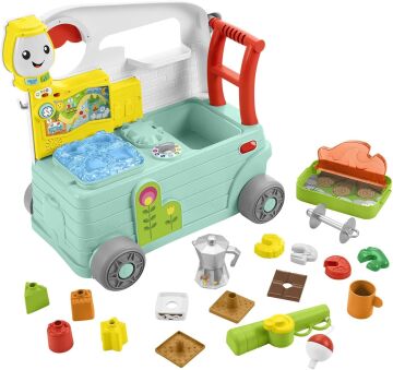 Fisher-Price Eğlen&Öğren 3’Ü 1 Arada Karavan (Türkçe ve İngilizce), 9-36 aylık, HCK81