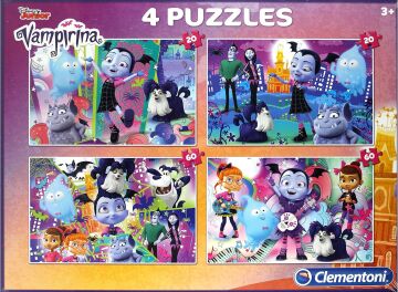 Clementoni - Progressive Puzzle 4In1 Vampirina