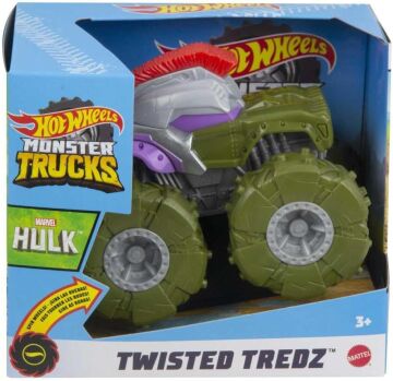 Hot Wheels Monster Trucks 1:43 Çek Bırak Arabalar Marvel Hulk