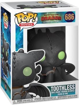 Funko 36355 POP! Vinyl: How to Train Your Dragon 3: Toothless, Multi