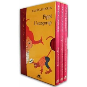 Pippi Uzunçorap Serisi Kutulu Özel Set