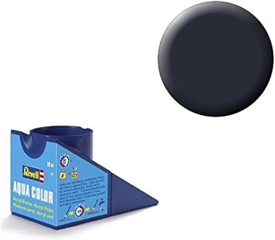 Revell - Su Bazlı Maket Boyası Tank Gri Mat 18 Ml (36178)