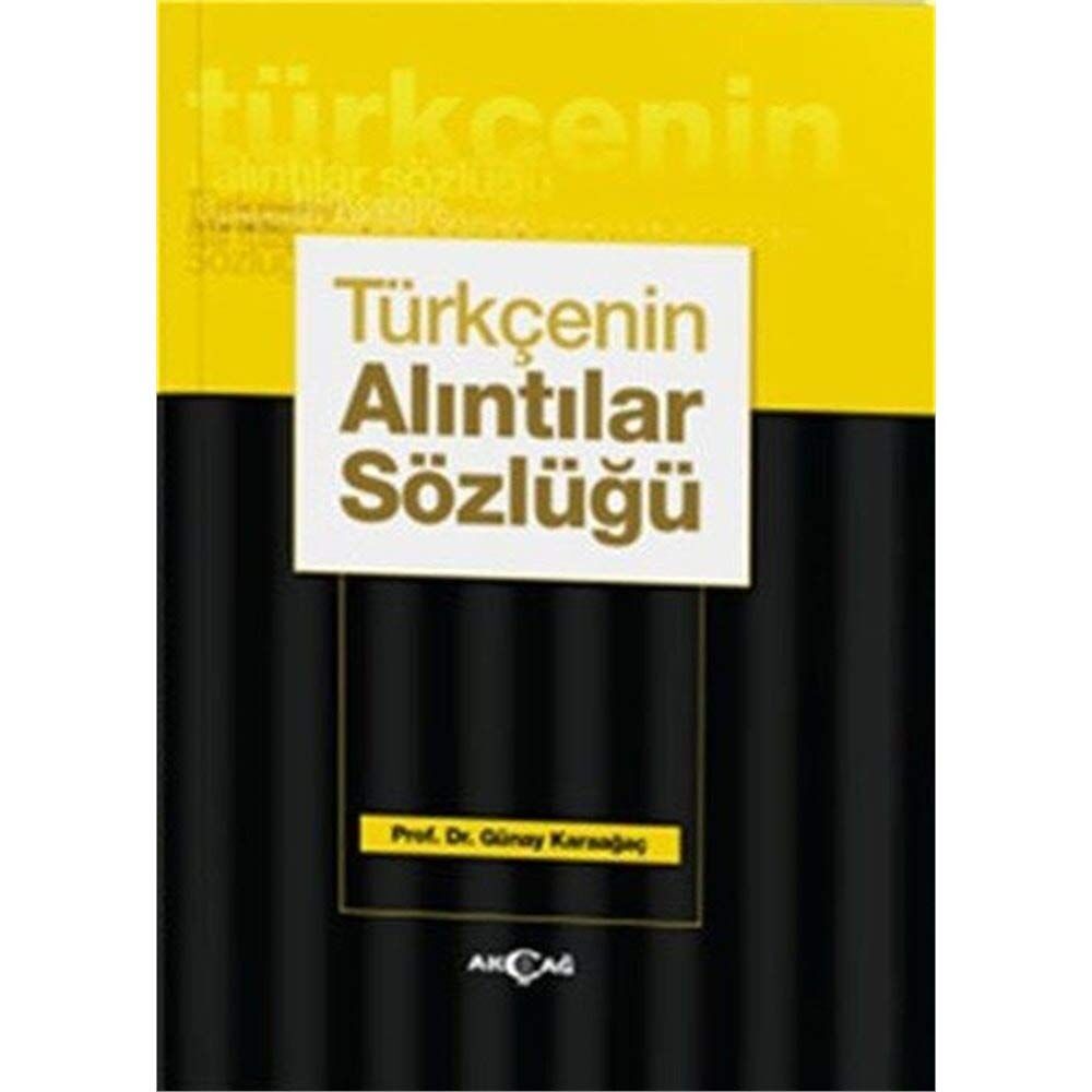 Türkçenin Alıntılar Sözlüğü