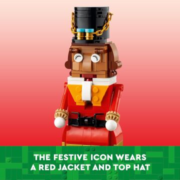 LEGO Fındıkkıran 40640 – 8 Yaş ve Üzeri Çocuklar için Yılbaşı Temalı Oyuncak Figür Yapım Seti (208 Parça)