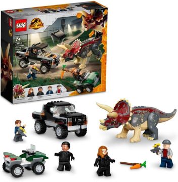 LEGO Jurassic World 76950 Triceratops Pickup Truck Ambush