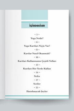 Yoga Kartları - 55 Kartlık Deste ve Rehber Kitapçık - 45 Poz ve 10 Seri Kartı - 10x15cm - Mat Tarot