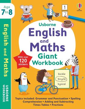 Usborne English and Maths Giant Workbook 7-8