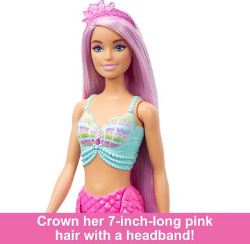 Barbie Uzun Saçlı Muhteşem Deniz Kızı