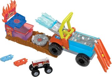 Hot Wheels Monster Trucks Arena Mücadelesi Color Shifters Oyun Seti, Oyuncak